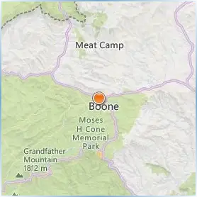 Appalachian State University Location Map Appalachian State University Location Map