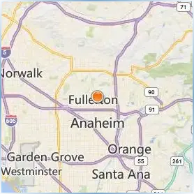 Fullerton College Location Map Fullerton College Location Map