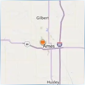 Iowa State University Location Map Iowa State University Location Map
