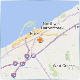 Mercyhurst University Location Map Mercyhurst University Location Map