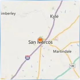 Texas State University Location Map Texas State University Location Map