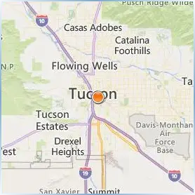 Southwest University of Visual Arts Tucson Location Map Southwest University of Visual Arts Tucson Location Map