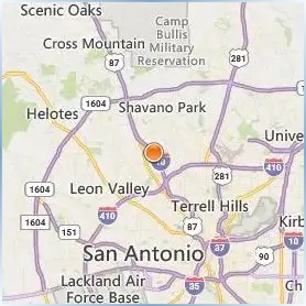 The Art Institute of San Antonio Location Map The Art Institute of San Antonio Location Map