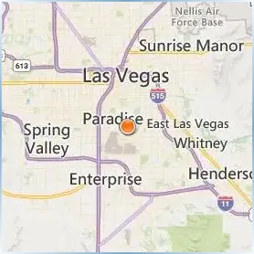 University of Nevada Las Vegas Location Map University of Nevada Las Vegas Location Map